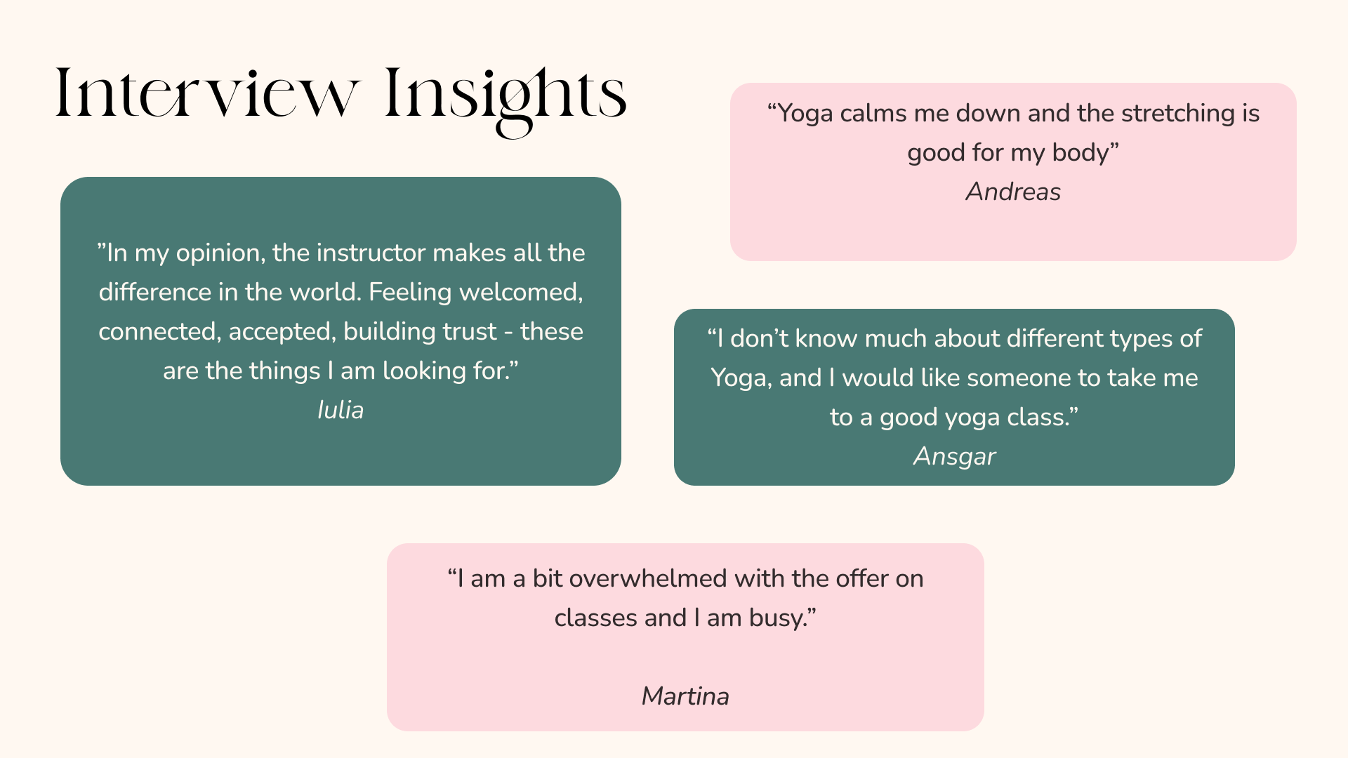 Interview Insights
