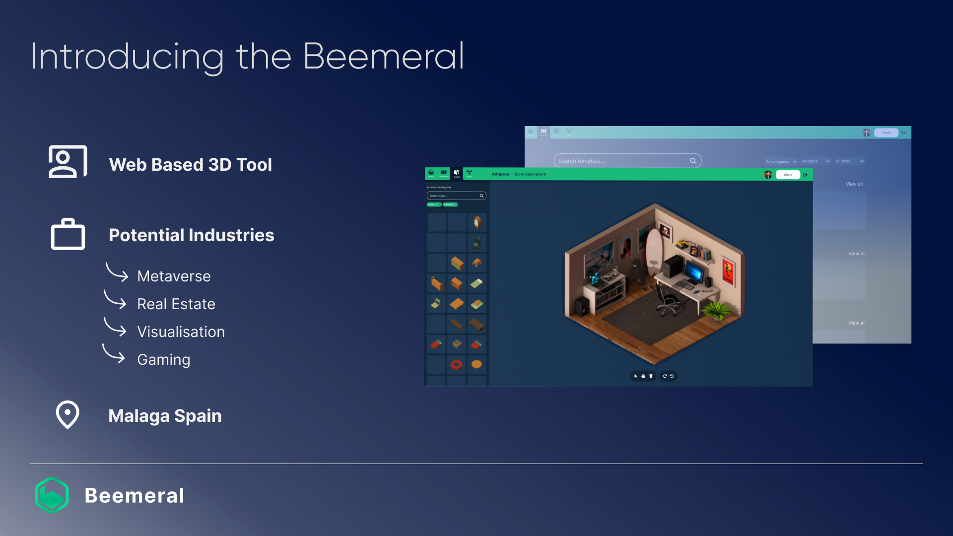 Introducing Beemeral: The No-Code Solution for 3D Space Creation